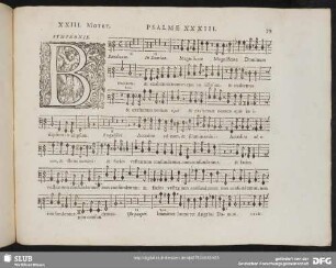 XXIII. Benedicam Dominum in omni tempore