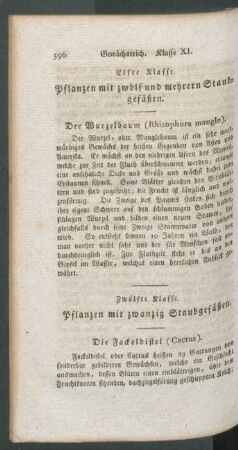 Zwoelfte Klasse. Pflanzen mit zwanzig Staubgefaeßen.