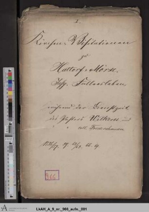 Hattorf (Fallersleben): Visitationsakten