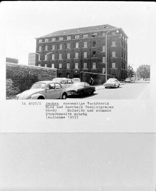 Ehemalige Tuchfabrik Mirx und Auerbach