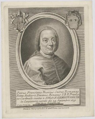 Bildnis des Petrus Franciscus Bussius