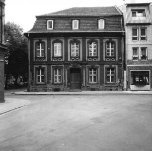 Cottbus-Mitte, Sandower Straße 50. Wohnhaus (1795-1796). Straßenfront