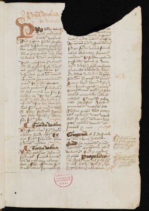 Prologus de tribus doctrinis