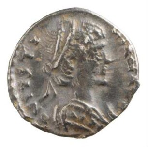 Münze, 1/4 Siliqua, 527/534