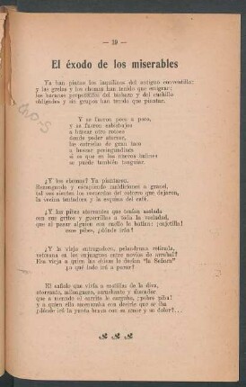 El éxodo de los miserables