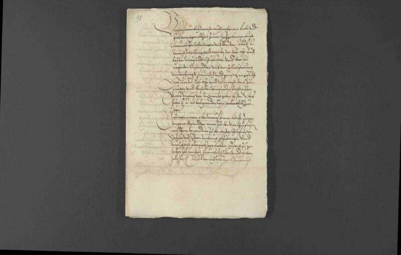 Pfalzgraf Wolfgang teil Herzog Christoph von Württemberg seine Vereinbarung mit Kaiser Ferdinand I. bezüglich einer Zollbefreiung mit.