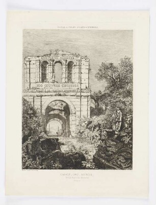 Ruines du Palais Gallien à Bordeaux