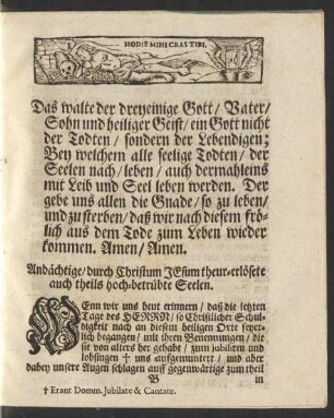 Das walte der dryeinige Gott/ [...]