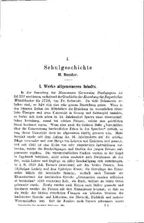 Schulgeschichte