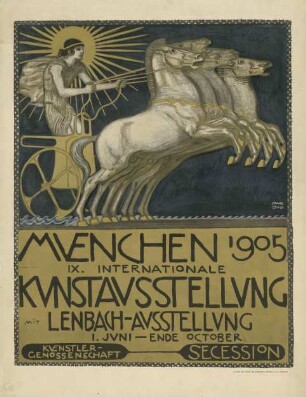 9. Internationale Kunstausstellung München 1905. Künstler- Genossenschaft Secession