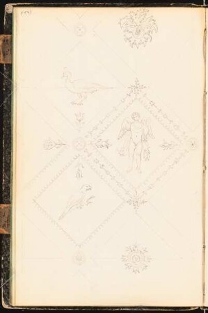 Skizzenbuch: Decke: Ansicht einer Decke
