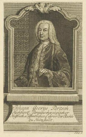Bildnis des Johann George Pertsch