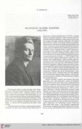 58: Władysław Olgierd Ślesiński (1929-1995)
