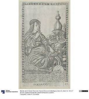 Poesia (Tarocchi di Mantegna, Serie E)