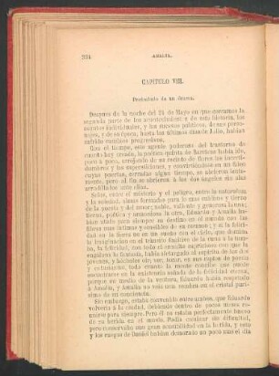 Capítulo VIII. - Preámbulo de un drama.