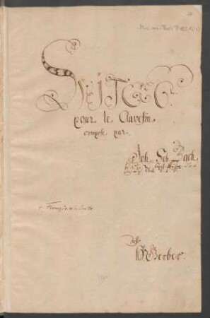 Suiten; cemb; Es-Dur; BWV 815