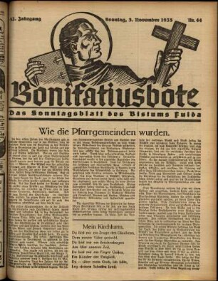 Ausgabe vom Sonntag, den 03. November 1935.