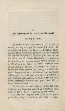 69-126 Die Begebenheiten bei dem letzten Abendmahl