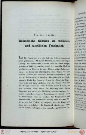 IV. Romanische Schulen im südlichen und westlichen Frankreich