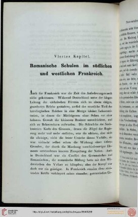 IV. Romanische Schulen im südlichen und westlichen Frankreich