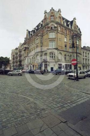 Straßenansicht ul. Slusarska in Posen