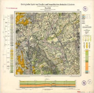 2356 [4207] Raesfeld, Geologische Karte von Preußen und benachbarten deutschen Ländern