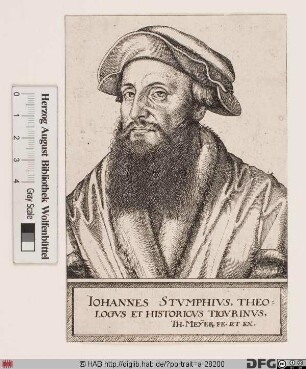 Bildnis Johannes Stumpf (Stumphius) (I)