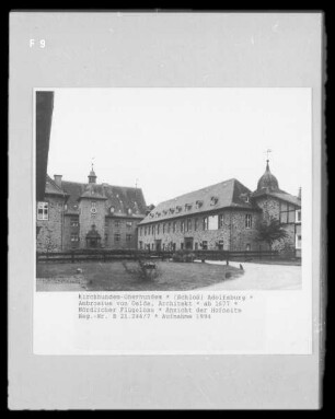 Schloss Adolfsburg — Nördlicher Seitenflügel