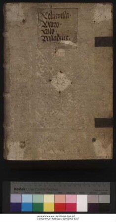 Opera Agricolationum: Columellæ: Varronis: Catonisque: nec non Palladii