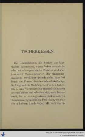 Tscherkessen
