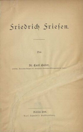 Friedrich Friesen