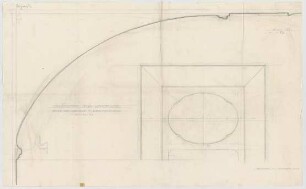 Fischer, Theodor; Jena; Universität - Nordflügel - Decke der Vorhalle im 1. OG (Teilansicht)