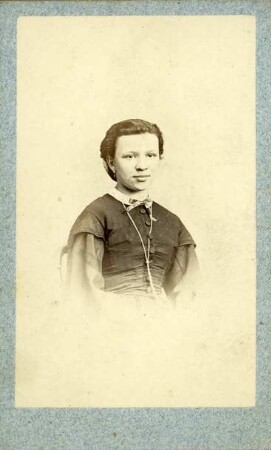 Foto einer jungen Frau
