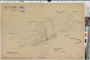 Coesfeld, Stadt und Kirchspiel (Coesfeld), Umlegung Stockum-Gaupel, Schätzungsriß 7 Coesfeld, Kspl. Plbl. 1K