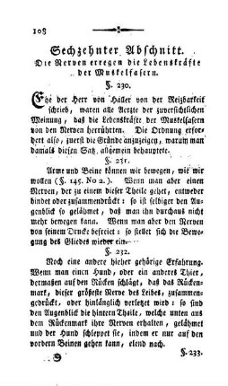 Sechzehnter Abschnitt. Die Nerven erregen die Lebenskräfte der Muskelfasern.