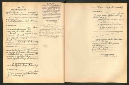 Standesamtsbuch der Stadt Aschaffenburg: Eheschließungen 252/1930 - 130/1931