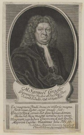 Bildnis des Samuel Grosser