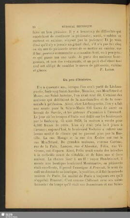 Un peu d'histoire