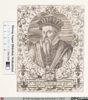 Bildnis Johannes Posthius (eig. Post)