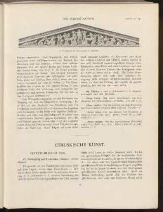 Etruskische Kunst. [65 - 67]