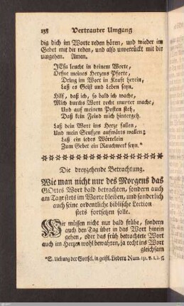 Die dreyzehende Betrachtung.