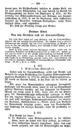 I. Richterliche Thätigkeit.