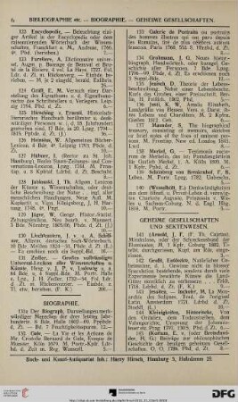 Biographie (Nr. 131a-140)