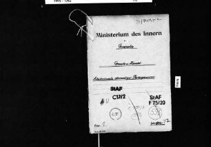 Arbeitseinsatz von ehemaligen Mitgliedern der NSDAP