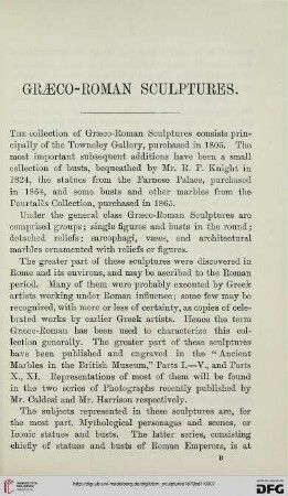 Graeco-roman sculptures