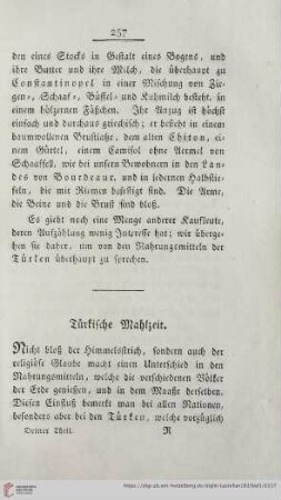 Türkische Mahlzeit