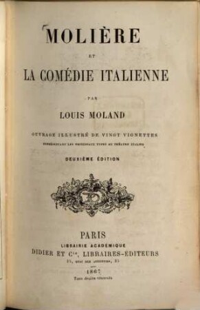 Molière et la comédie italienne