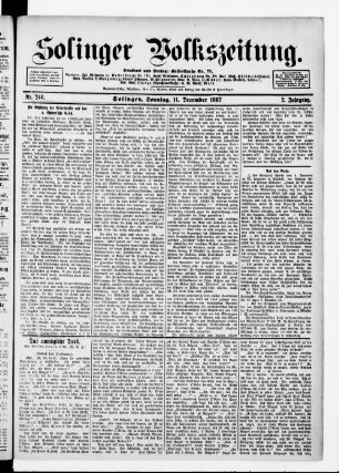 Solinger Volkszeitung