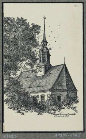 Die Georgenkirche in Somsdorf (Freital)