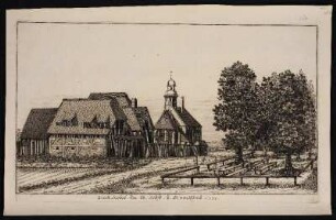 Siech Kobel zu St. Jobst. 3/4 St. von Nürnb 1702. - Siechenhaus Sankt Jobst, Nürnberg; Sankt Jobst, Nürnberg